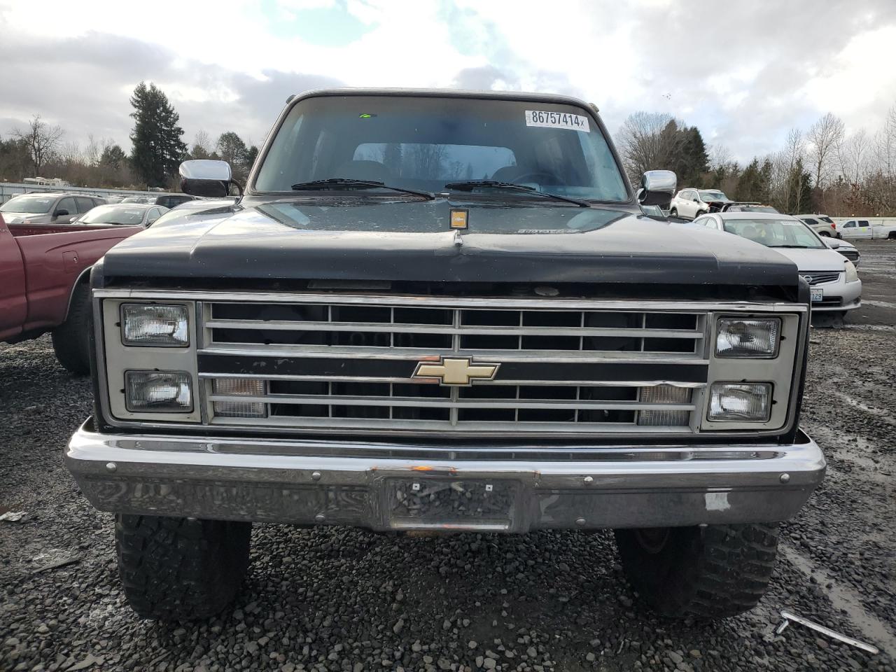 1987 Chevrolet Blazer V10 VIN: 1GNEV18K9HF102612 Lot: 86757414