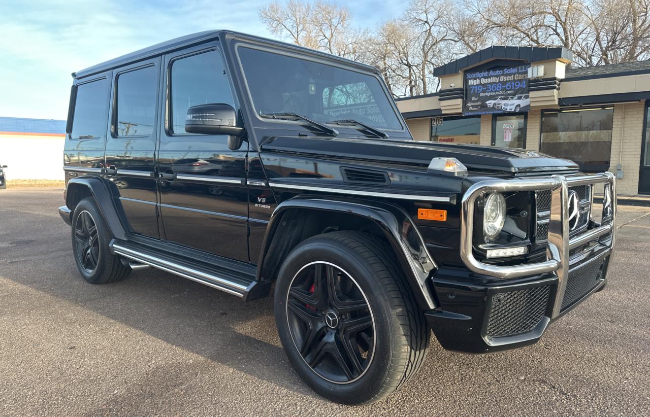 2018 Mercedes-Benz G63 Amg VIN: WDCYC7H0JX295493 Lot: 86202394