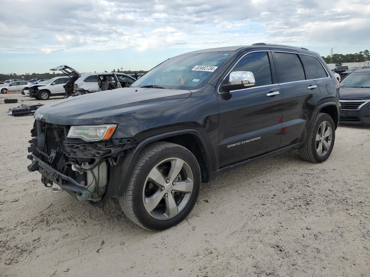 2014 Jeep Grand Cherokee Overland VIN: 1C4RJECG2EC197561 Lot: 83402734