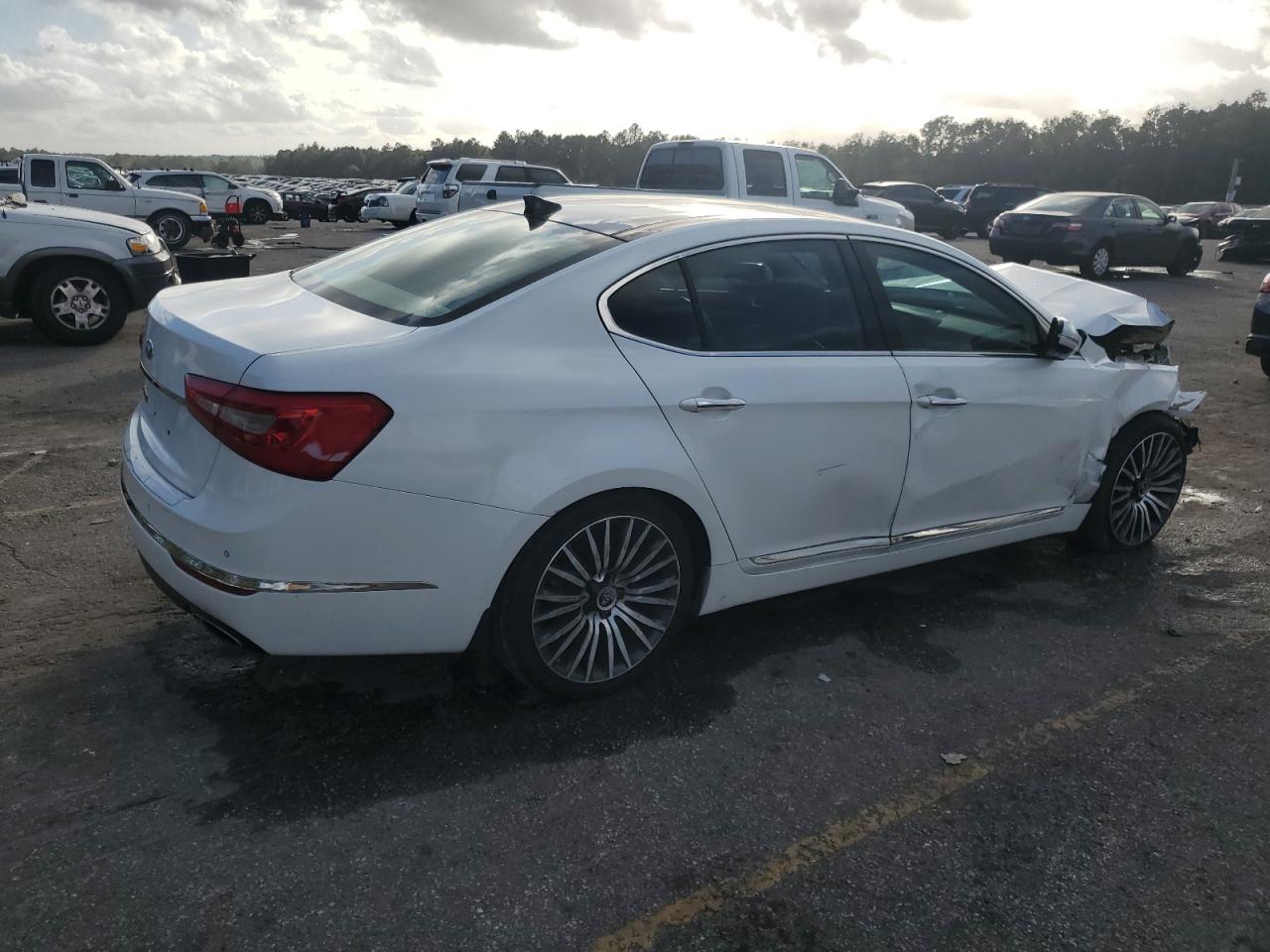 2014 Kia Cadenza Premium VIN: KNALN4D76E5135293 Lot: 84682504