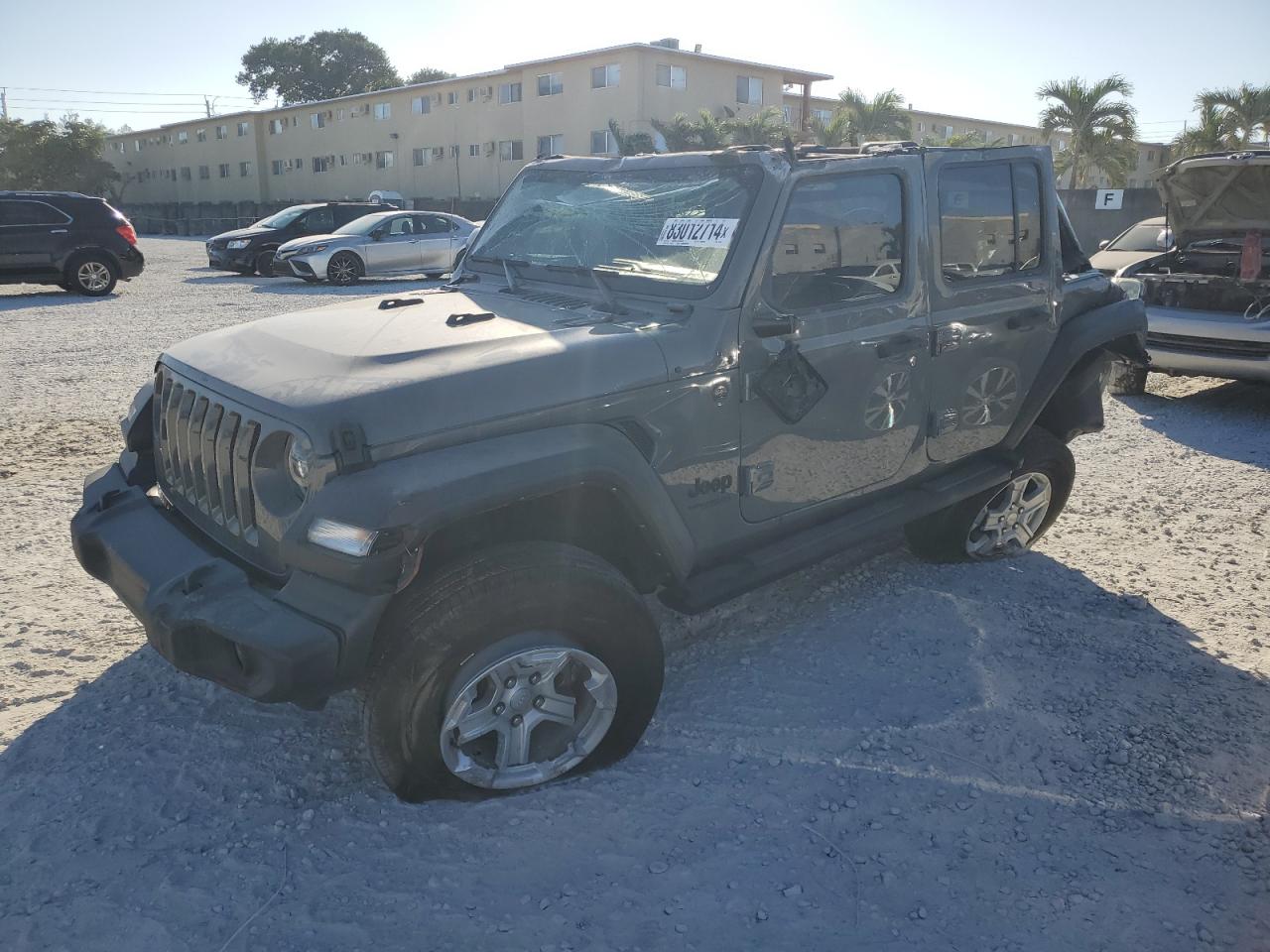 2022 Jeep Wrangler Unlimited Sport VIN: 1C4HJXDGXNW149939 Lot: 83012714