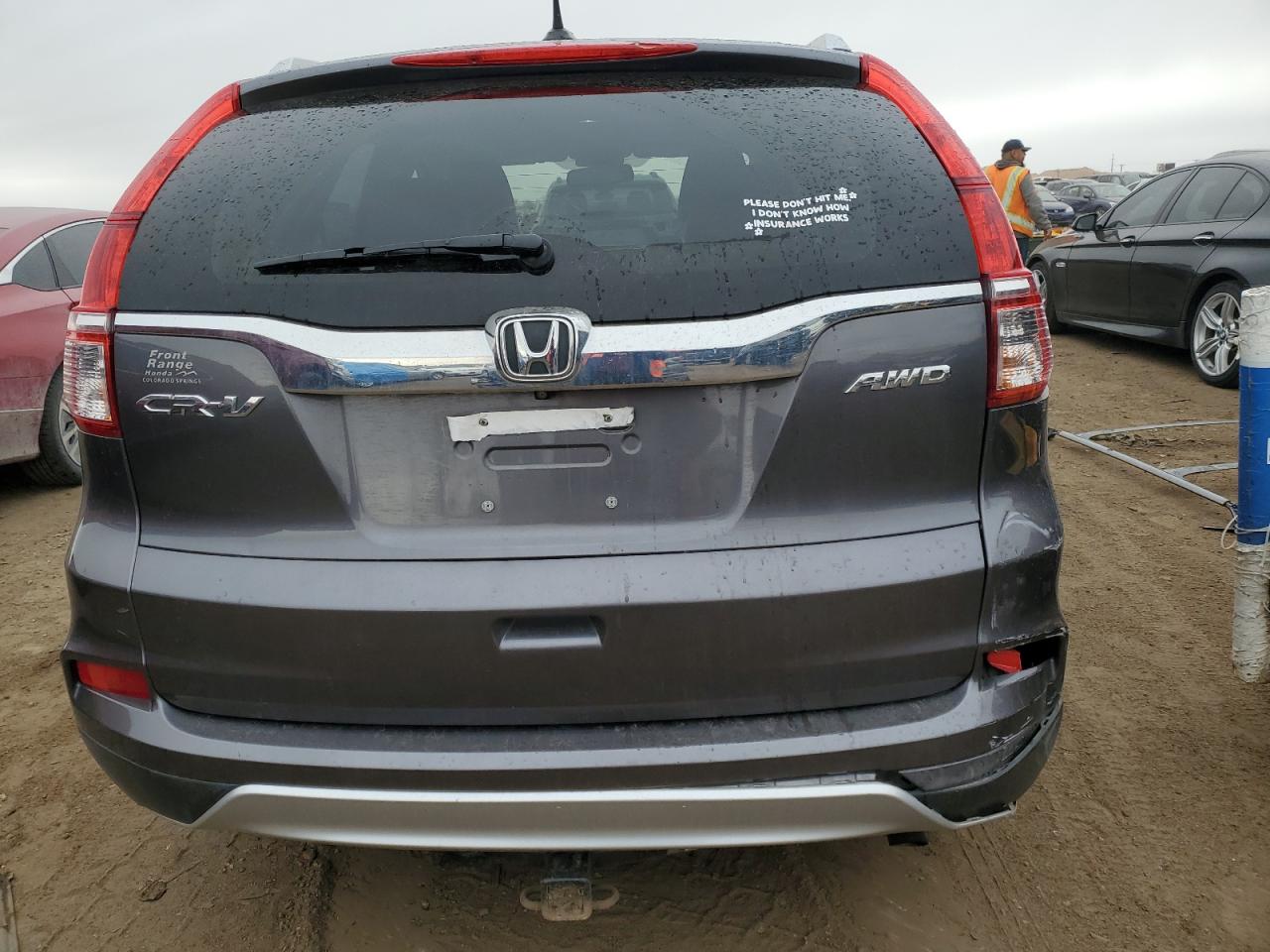 2HKRM4H79FH697801 2015 Honda Cr-V Exl