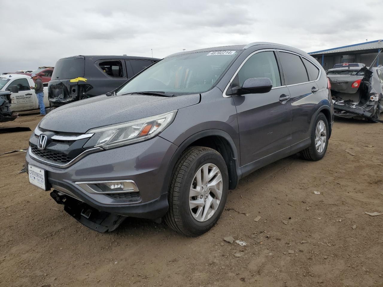 2HKRM4H79FH697801 2015 Honda Cr-V Exl