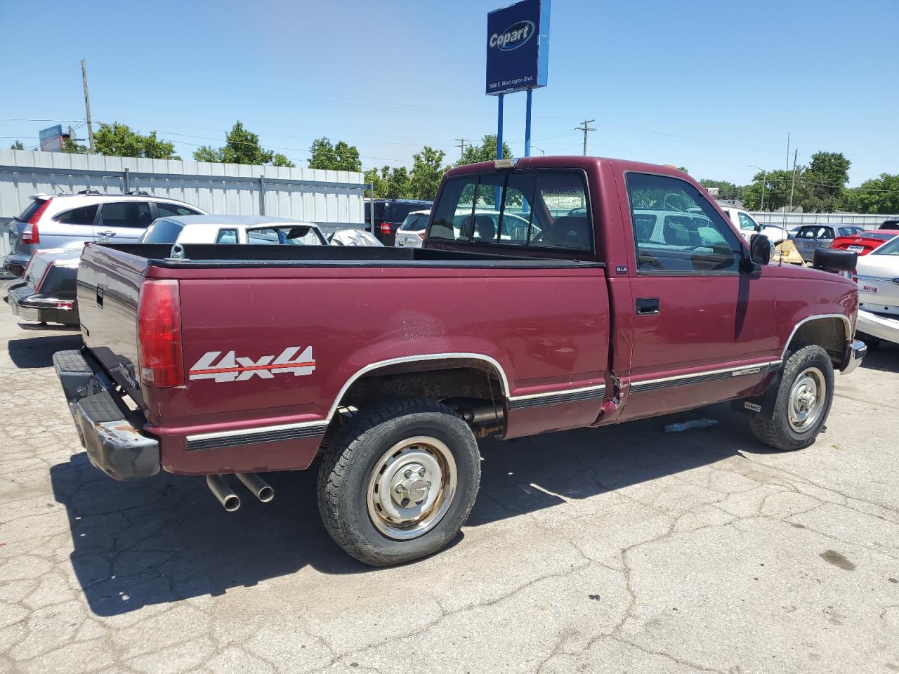 1GTEK14K2PZ543759 1993 GMC Sierra K1500