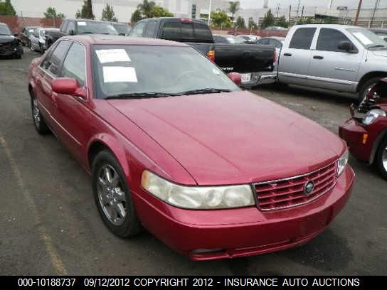 2001 Cadillac Seville Sts VIN: 1G6KY54921U267385 Lot: 10188737