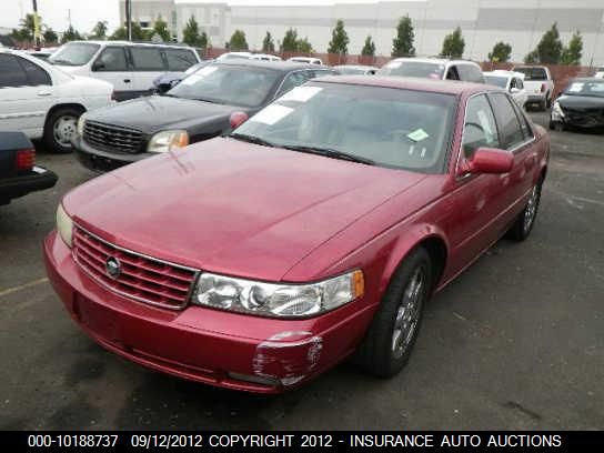 2001 Cadillac Seville Sts VIN: 1G6KY54921U267385 Lot: 10188737