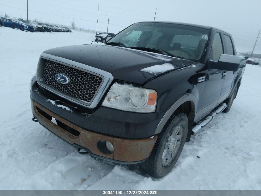 2006 Ford F150 Supercrew VIN: 1FTPW14586KB59838 Lot: 30041190