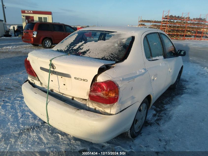 2003 Toyota Echo VIN: JTDBT123130267570 Lot: 30051434