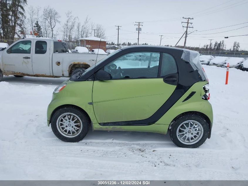 2011 Smart Fortwo Pure/Passion VIN: WMEEJ3BA4BK449037 Lot: 30051236