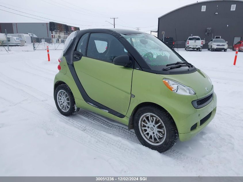 2011 Smart Fortwo Pure/Passion VIN: WMEEJ3BA4BK449037 Lot: 30051236