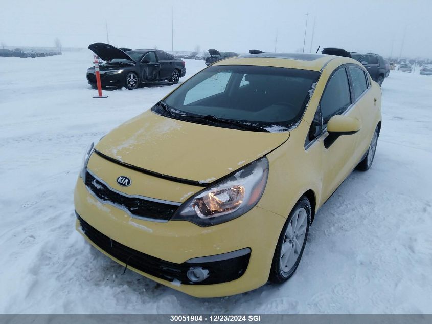 2016 Kia Rio Ex/Sx VIN: KNADN4A31G6574582 Lot: 30051904