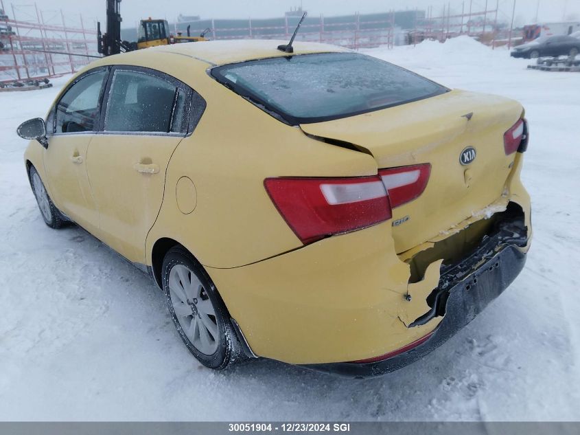 2016 Kia Rio Ex/Sx VIN: KNADN4A31G6574582 Lot: 30051904