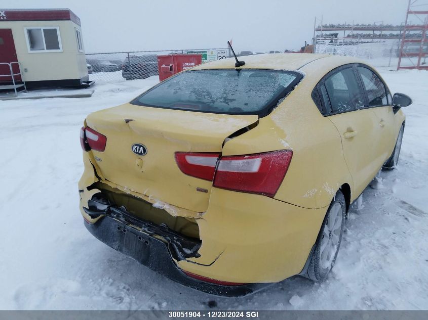 2016 Kia Rio Ex/Sx VIN: KNADN4A31G6574582 Lot: 30051904