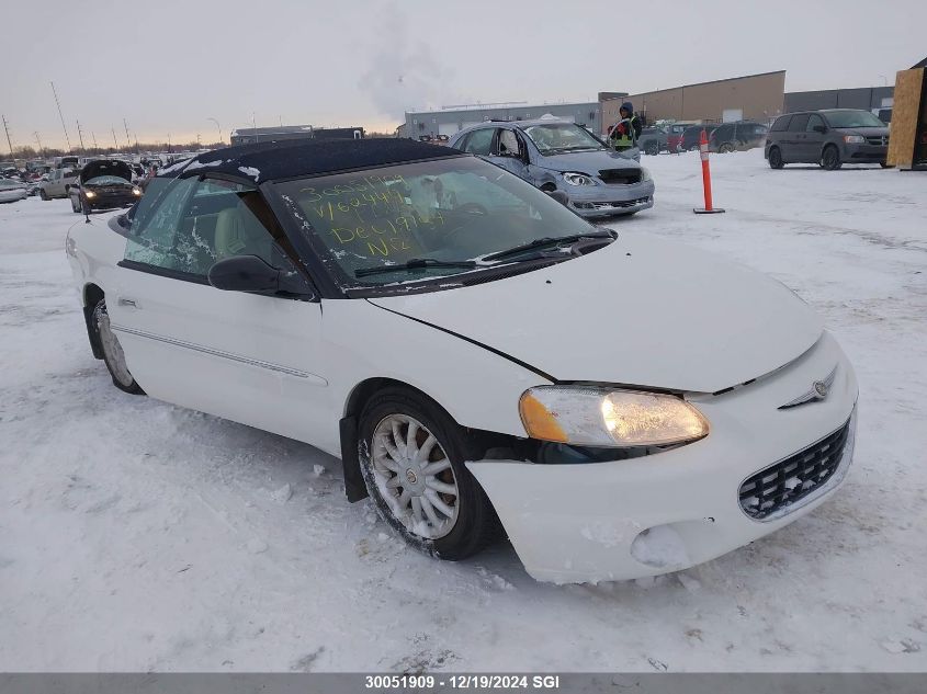 2003 Chrysler Sebring Limited VIN: 1C3EL65R13N562444 Lot: 30051909