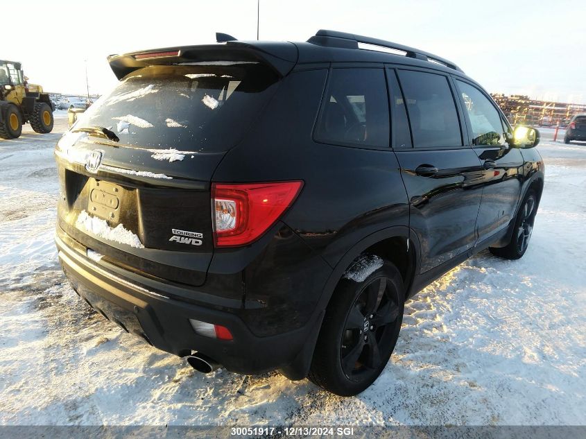 2019 Honda Passport Touring VIN: 5FNYF8H98KB503055 Lot: 30051917