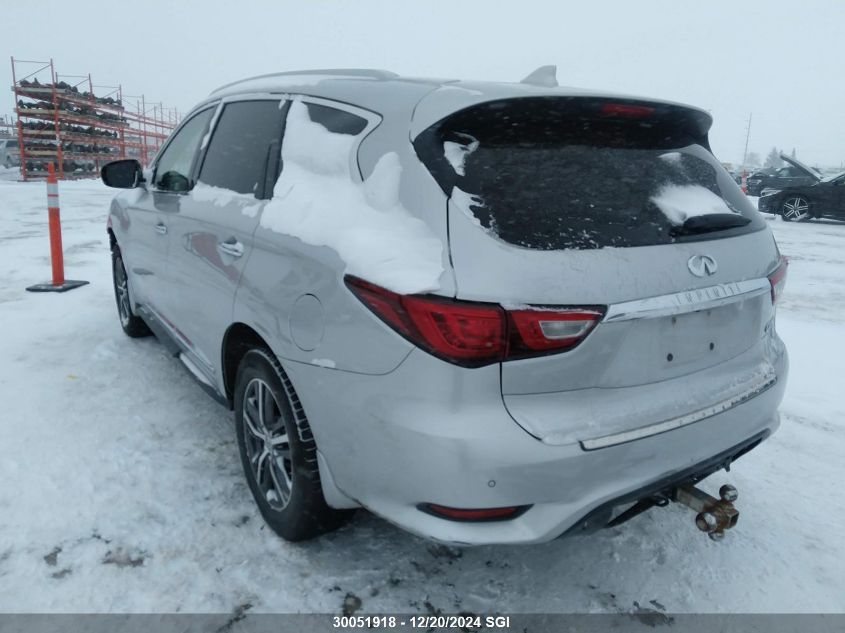 2017 Infiniti Qx60 VIN: 5N1DL0MMXHC550673 Lot: 30051918