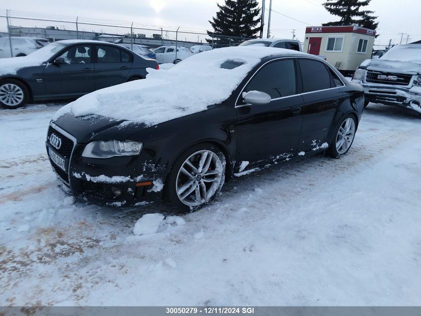 2007 Audi Rs4 Quattro VIN: WUARU78E57N907234 Lot: 30050279