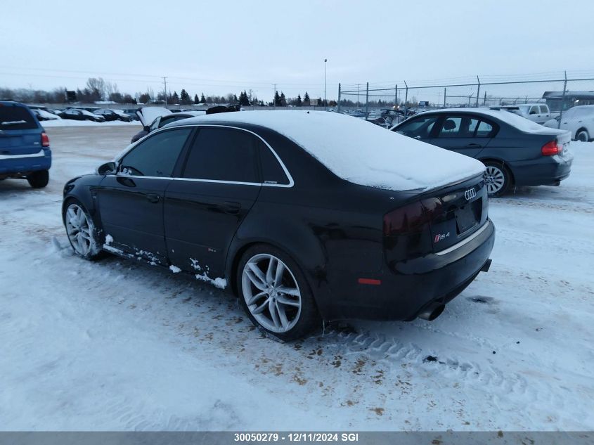 2007 Audi Rs4 Quattro VIN: WUARU78E57N907234 Lot: 30050279