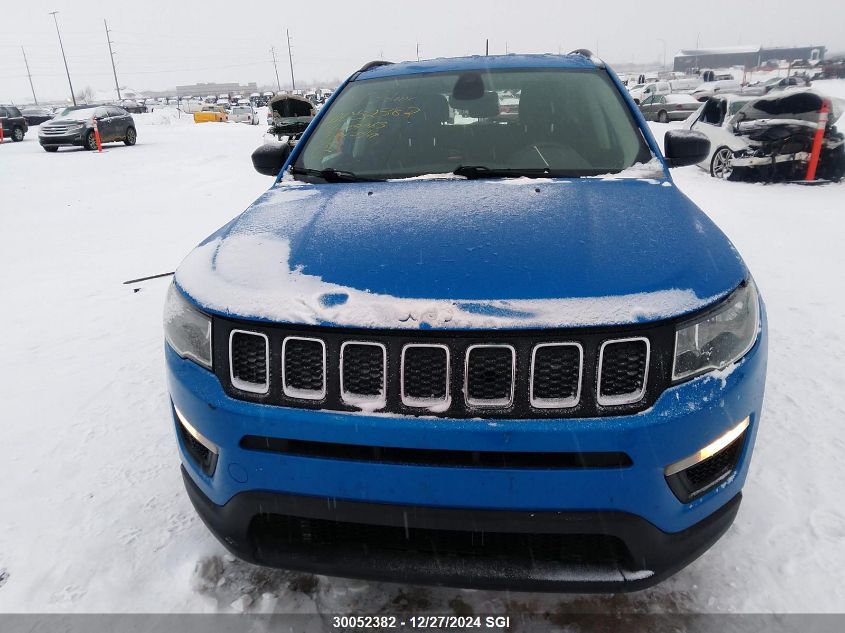 2018 Jeep Compass Sport VIN: 3C4NJDAB9JT209963 Lot: 30052382