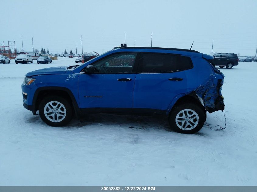 2018 Jeep Compass Sport VIN: 3C4NJDAB9JT209963 Lot: 30052382