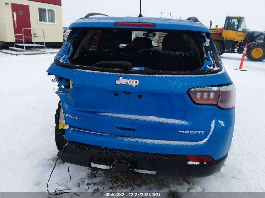 2018 Jeep Compass Sport VIN: 3C4NJDAB9JT209963 Lot: 30052382