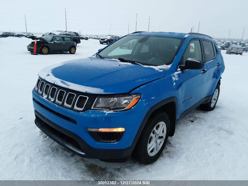 2018 Jeep Compass Sport VIN: 3C4NJDAB9JT209963 Lot: 30052382