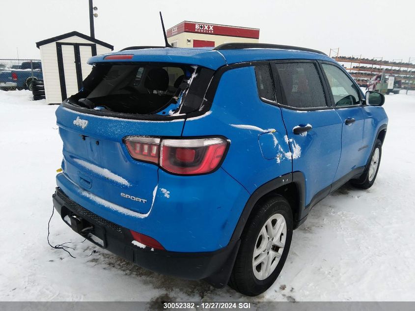 2018 Jeep Compass Sport VIN: 3C4NJDAB9JT209963 Lot: 30052382