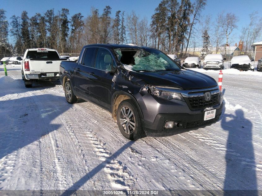 2017 Honda Ridgeline Rtl VIN: 5FPYK3F50HB504862 Lot: 30051026