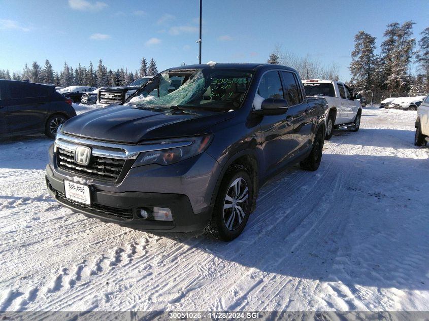 2017 Honda Ridgeline Rtl VIN: 5FPYK3F50HB504862 Lot: 30051026