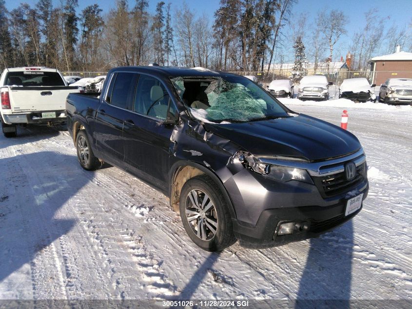 2017 Honda Ridgeline Rtl VIN: 5FPYK3F50HB504862 Lot: 30051026