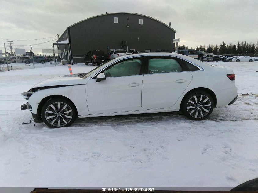 2020 Audi A4 Komfort VIN: WAUANAF44LN007737 Lot: 30051351