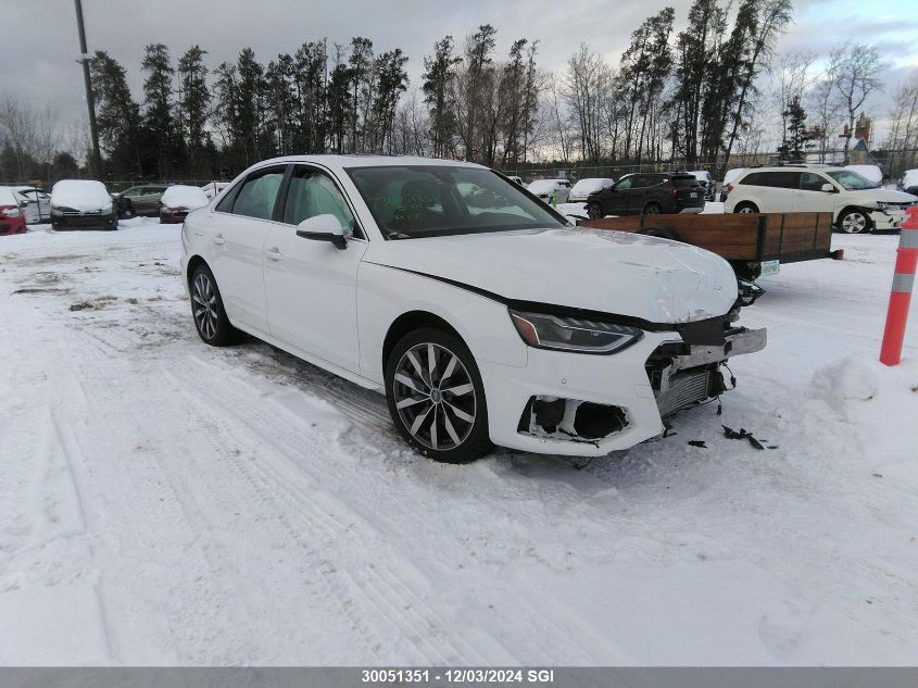 2020 Audi A4 Komfort VIN: WAUANAF44LN007737 Lot: 30051351