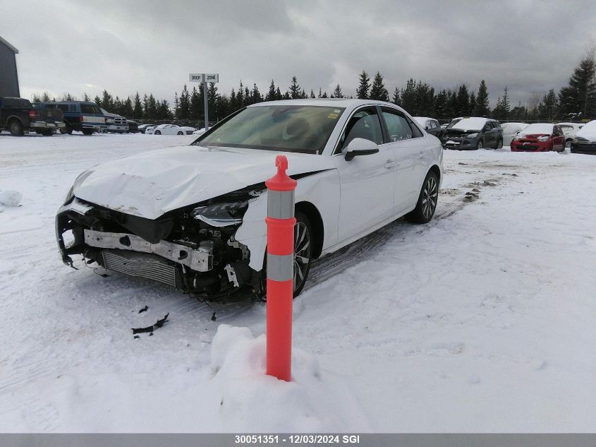 2020 Audi A4 Komfort VIN: WAUANAF44LN007737 Lot: 30051351