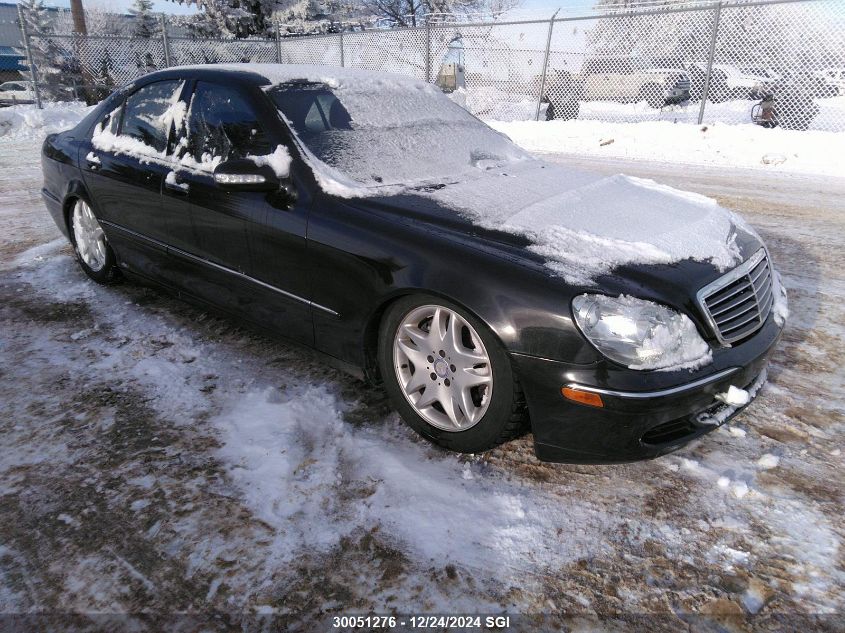 2003 Mercedes-Benz S-Class VIN: WDBNF83J43A351305 Lot: 30051276