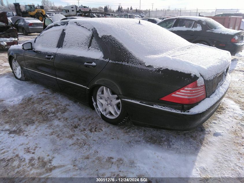 2003 Mercedes-Benz S-Class VIN: WDBNF83J43A351305 Lot: 30051276