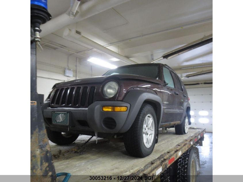 2004 Jeep Liberty Sport VIN: 1J4GL48K74W218324 Lot: 30053216