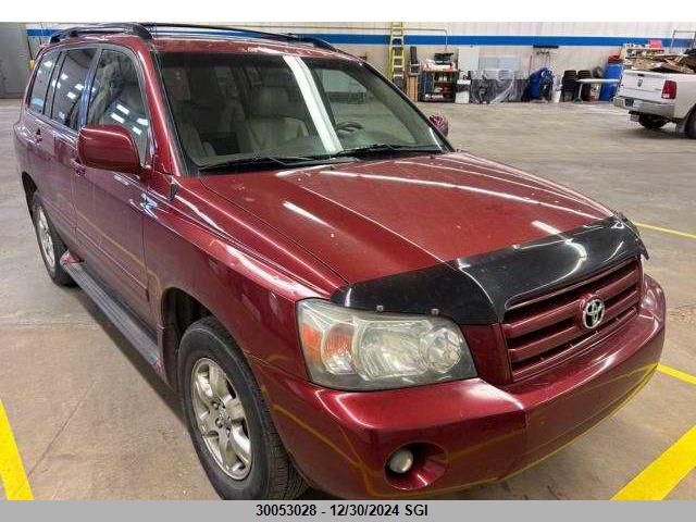 2004 Toyota Highlander Limited VIN: JTEHP21A940006561 Lot: 30053028