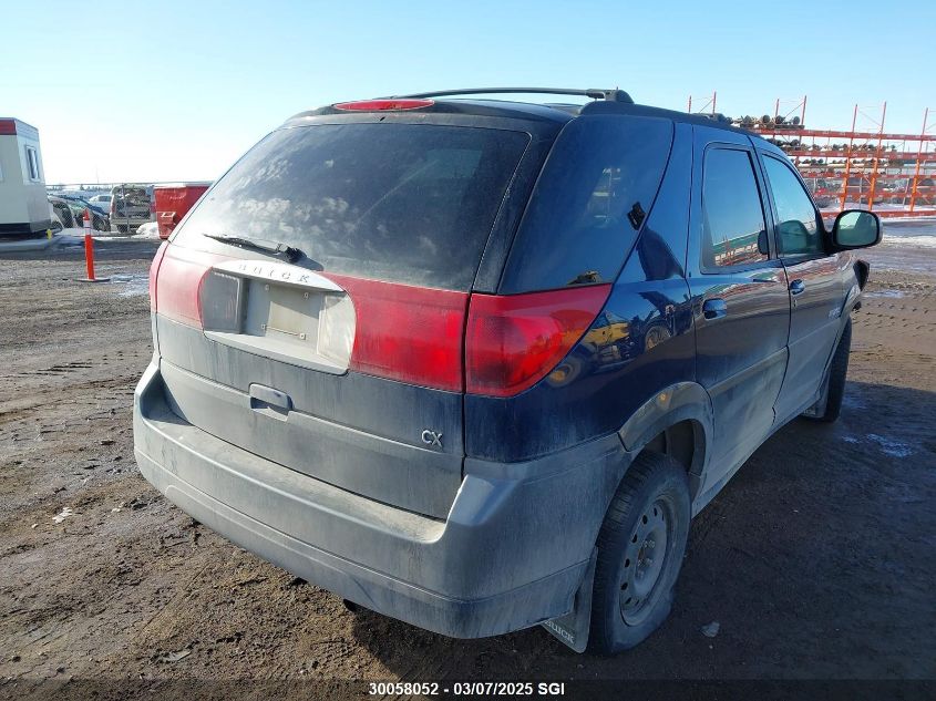 2002 Buick Rendezvous Cx VIN: 3G5DA03E22S551877 Lot: 30058052