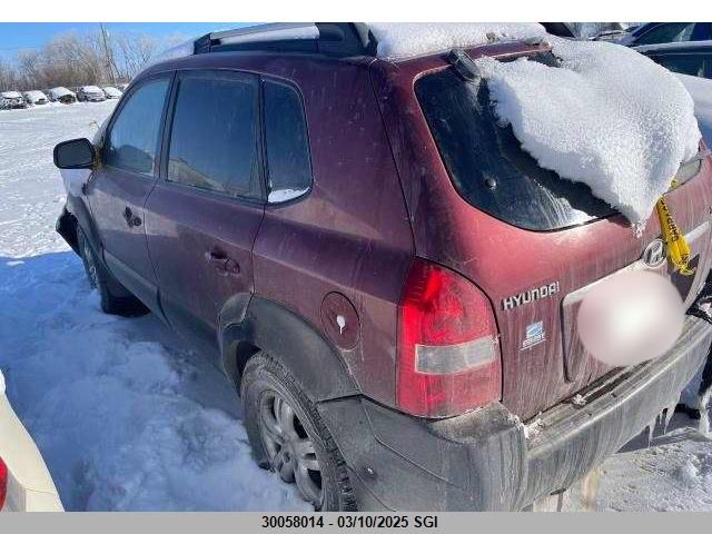 2007 Hyundai Tucson Gl/Gls VIN: KM8JM72D77U595414 Lot: 30058014