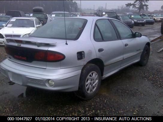 2001 Pontiac Sunfire Se VIN: 1G2JB524417398449 Lot: 10447927