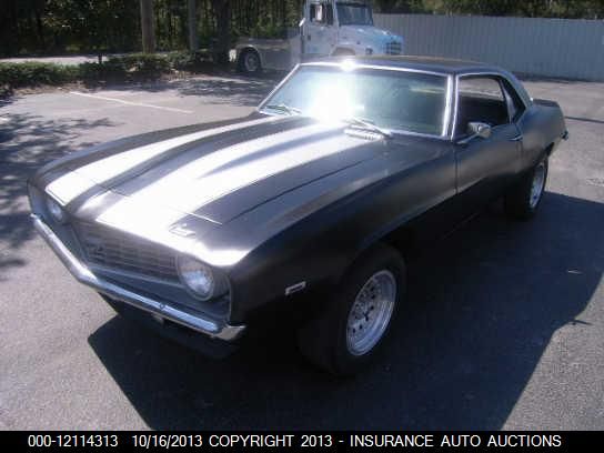 1969 Chevrolet Camaro VIN: 123379N514917 Lot: 12114313