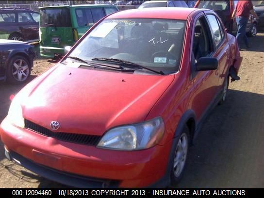 2000 Toyota Echo VIN: JTDBT1238Y0019288 Lot: 12094460