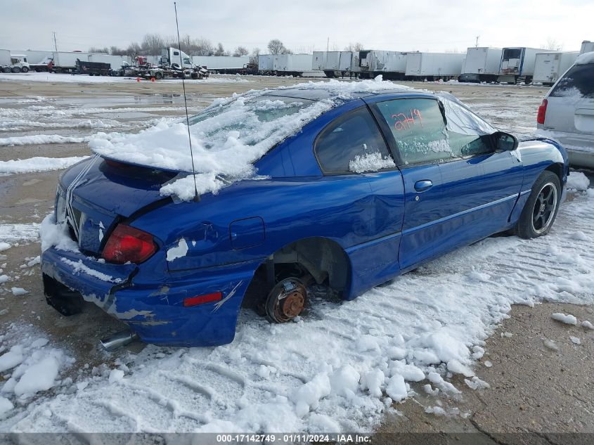 2005 Pontiac Sunfire VIN: 3G2JB12F35S167091 Lot: 17142749