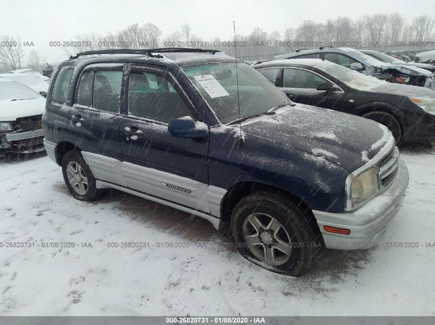 2002 Chevrolet Tracker Hard Top Lt VIN: 2CNBJ634826954251 Lot: 26820731