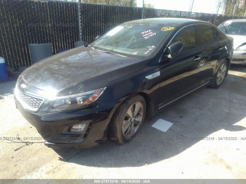 2014 Kia Optima Hybrid Ex VIN: KNAGN4AD4E5068074 Lot: 27572316