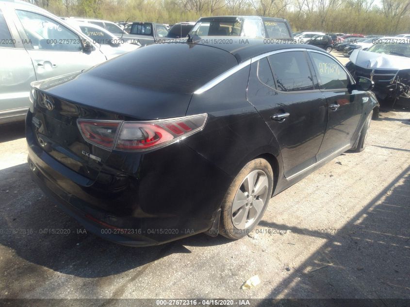 2014 Kia Optima Hybrid Ex VIN: KNAGN4AD4E5068074 Lot: 27572316