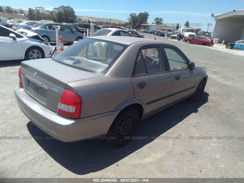 1999 Mazda Protege Dx/Lx VIN: JM1BJ222XX0123461 Lot: 30496350