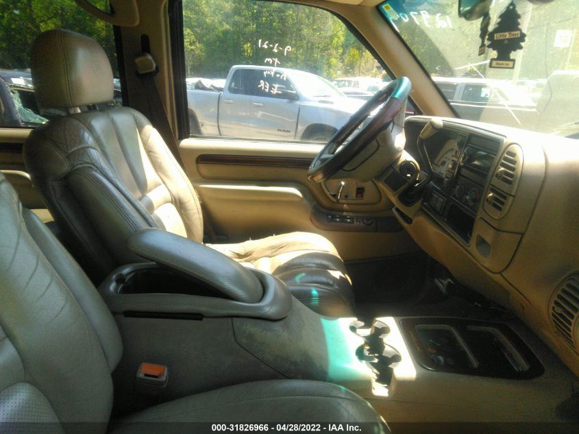 2000 Cadillac Escalade Standard VIN: 1GYEK13R8YR129704 Lot: 31826966