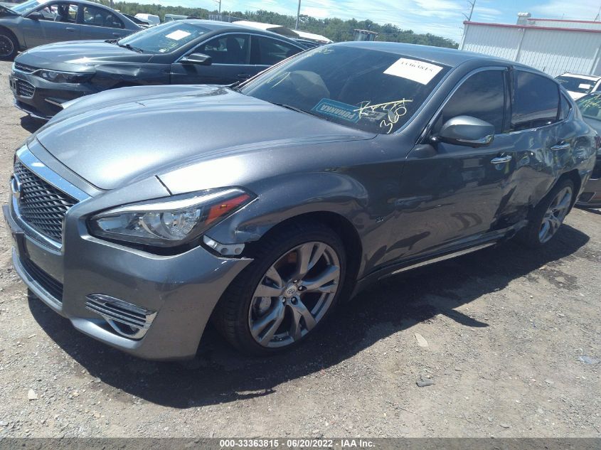 2016 Infiniti Q70L 3.7X VIN: JN1BY1PR6GM720677 Lot: 33363815