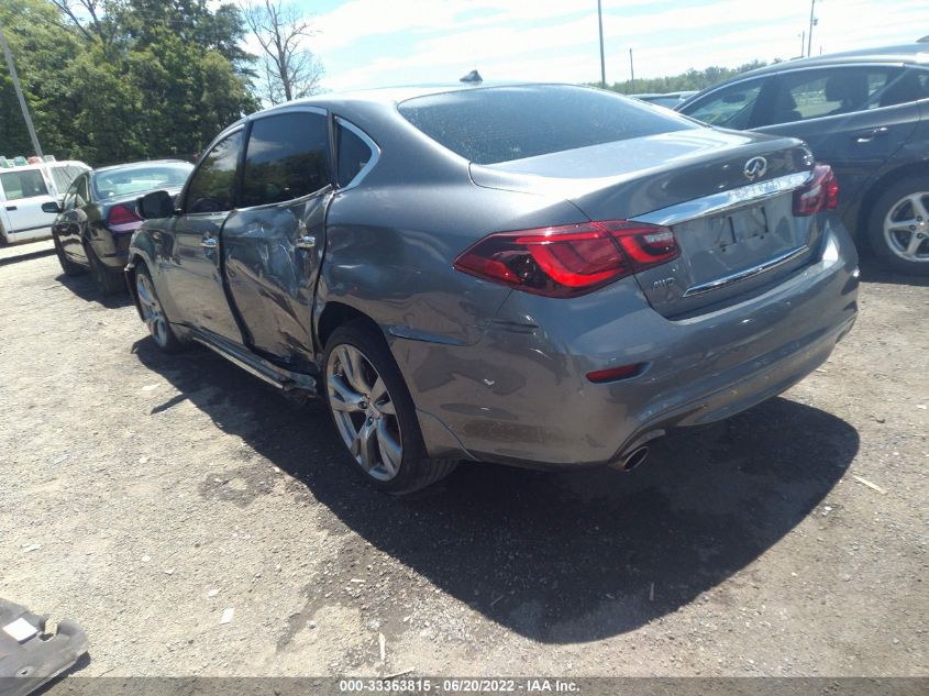 2016 Infiniti Q70L 3.7X VIN: JN1BY1PR6GM720677 Lot: 33363815